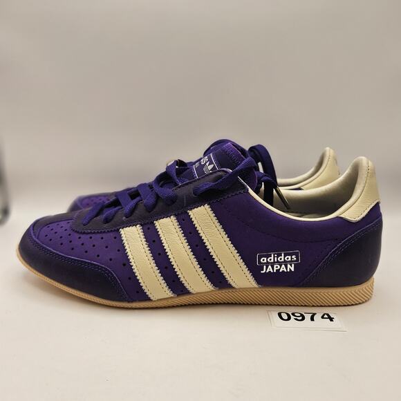 ADIDAS ORIGINAL WOMEN'S 8 JAPAN COLLEGIATE PURPLE CREAM WHITE JS0252 - Picture 2 of 6